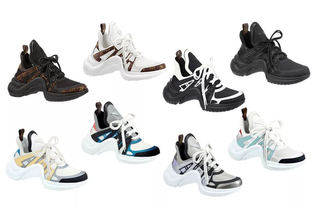 lv老爹鞋上脚效果,lv老爹鞋女款archlight