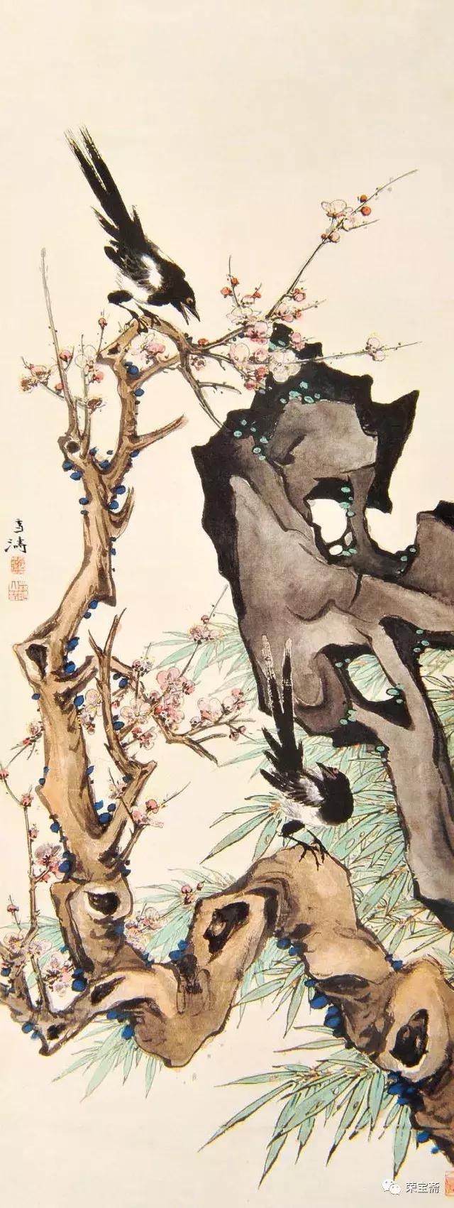 王雪涛花鸟画风格特点及作品,王雪涛笔下花鸟