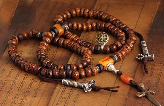 星月菩提弟子珠打结图解,单圈星月菩提怎么穿线图解