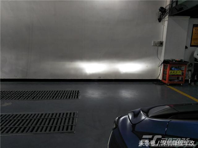 gk5飞度改装土豪大灯,飞度gk5改4透镜激光大灯