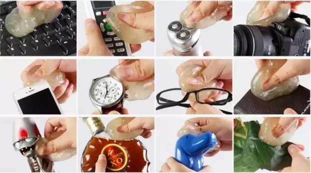 清洁软胶帮你清洁家里每个角落,清洁软胶如何把上面的污垢搞掉