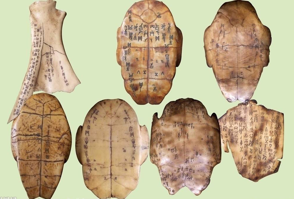 书法的演变过程甲骨文,楷书甲骨文发展