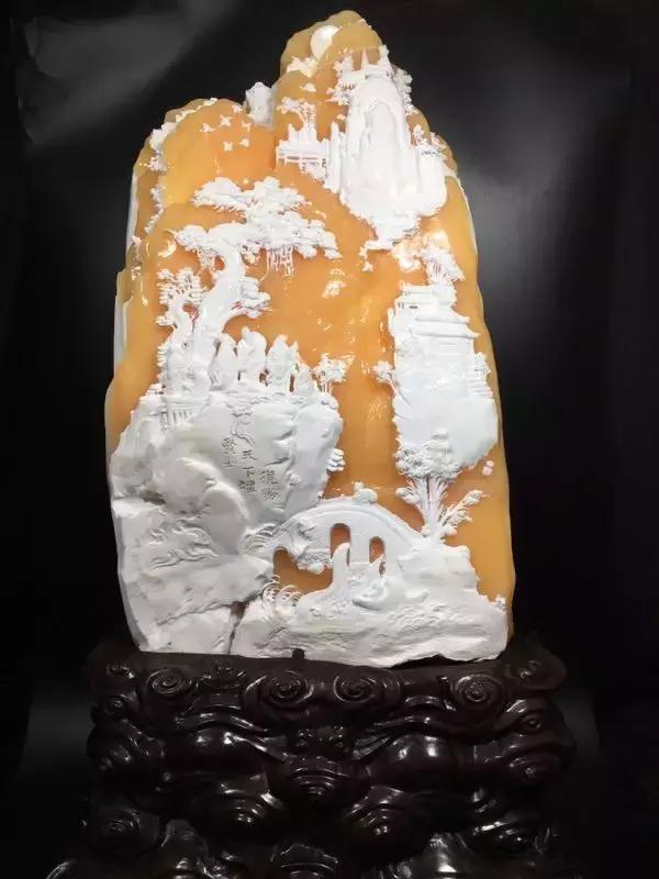 田黄寿山石真的存在吗,最接近田黄石的寿山石