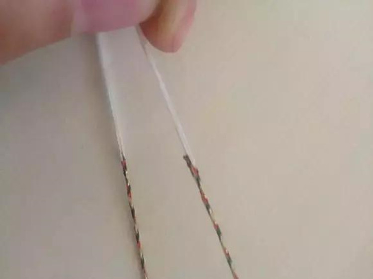 diy串珠手工手链编绳教程,手工编绳可穿珠半成品项链
