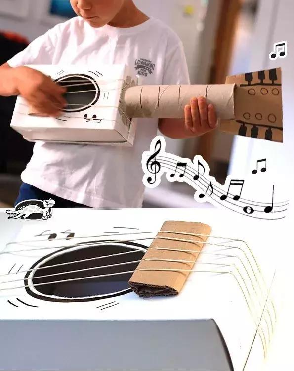 创意纸箱DIY，这样的益智玩具简单又有趣，父母和孩子都喜欢