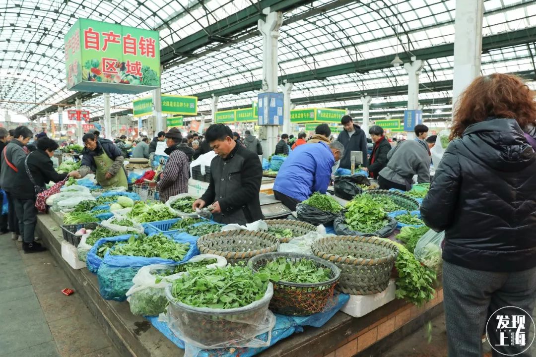 90多年前的上海菜市场,上海浦东新区最大的菜市场