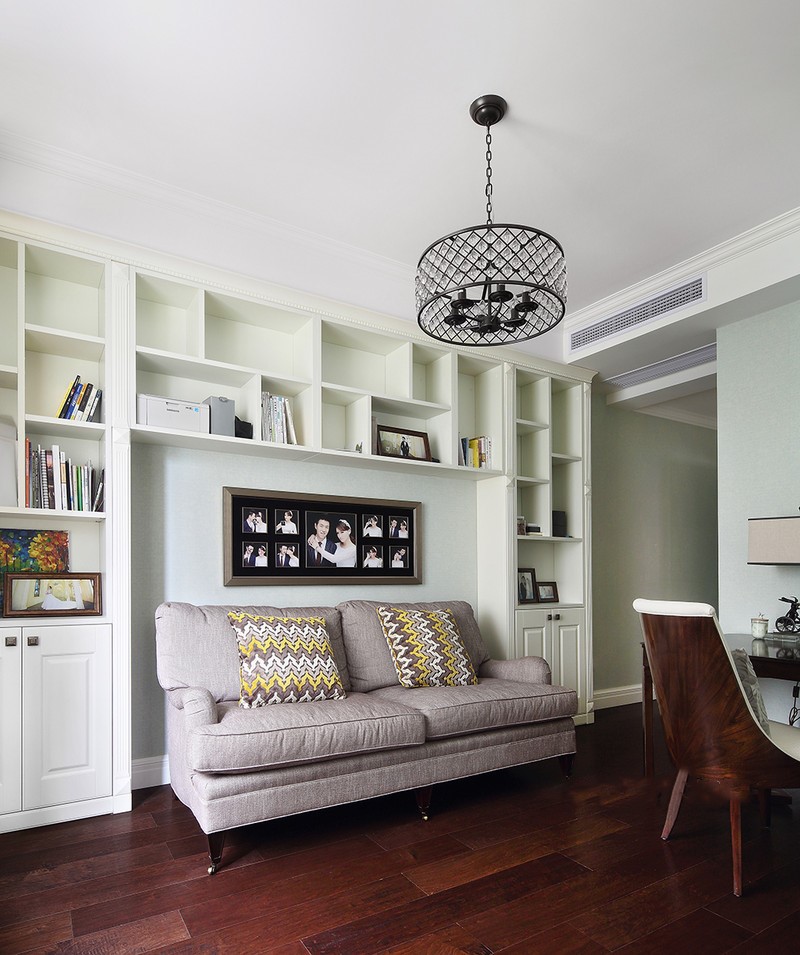 杭州110平美式装修,250平米美式经典装修