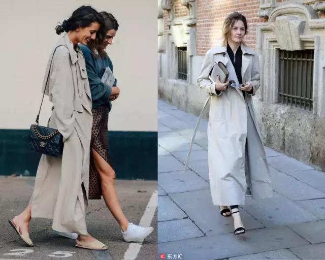 风衣不用多就只买这样一件经典的就可以穿的潮流又时髦了