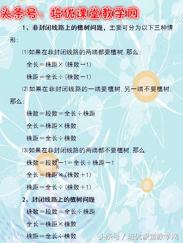 廖老师熬夜整理:小学数学公式大全,满分学霸秘笈,人手一份