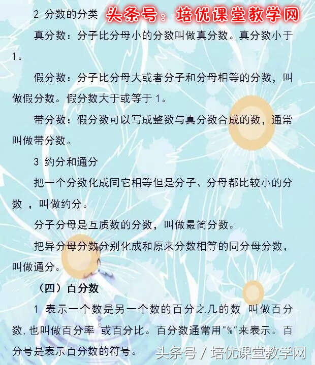 廖老师熬夜整理:小学数学公式大全,满分学霸秘笈,人手一份