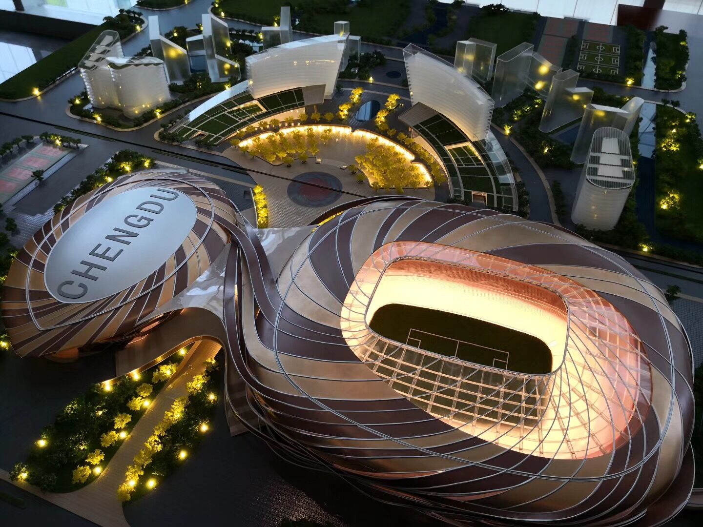 成都足球中心建设进度,成都国际足球中心投资