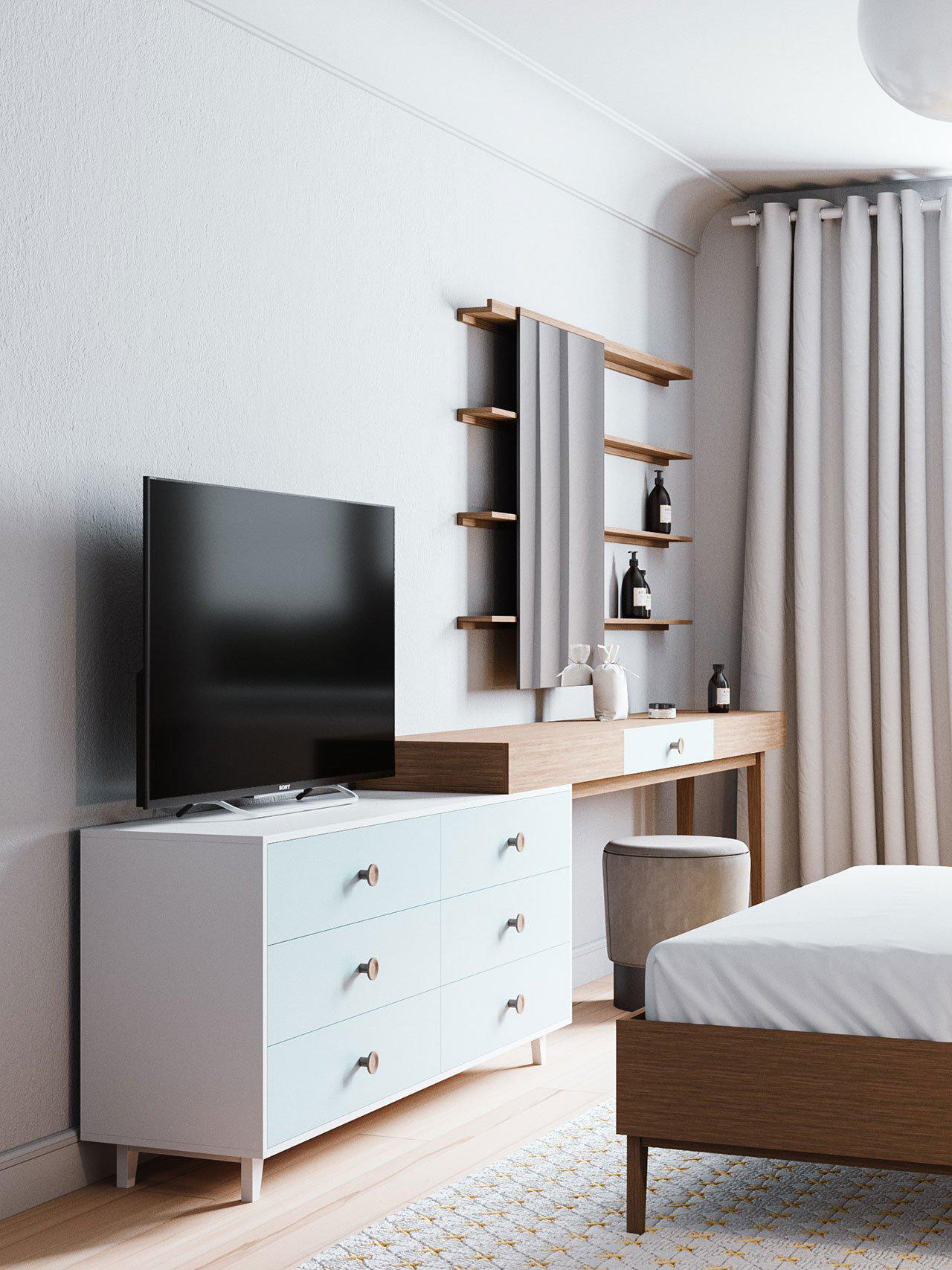 卧室书架玄关一体,小户型进门屏风隔断书架