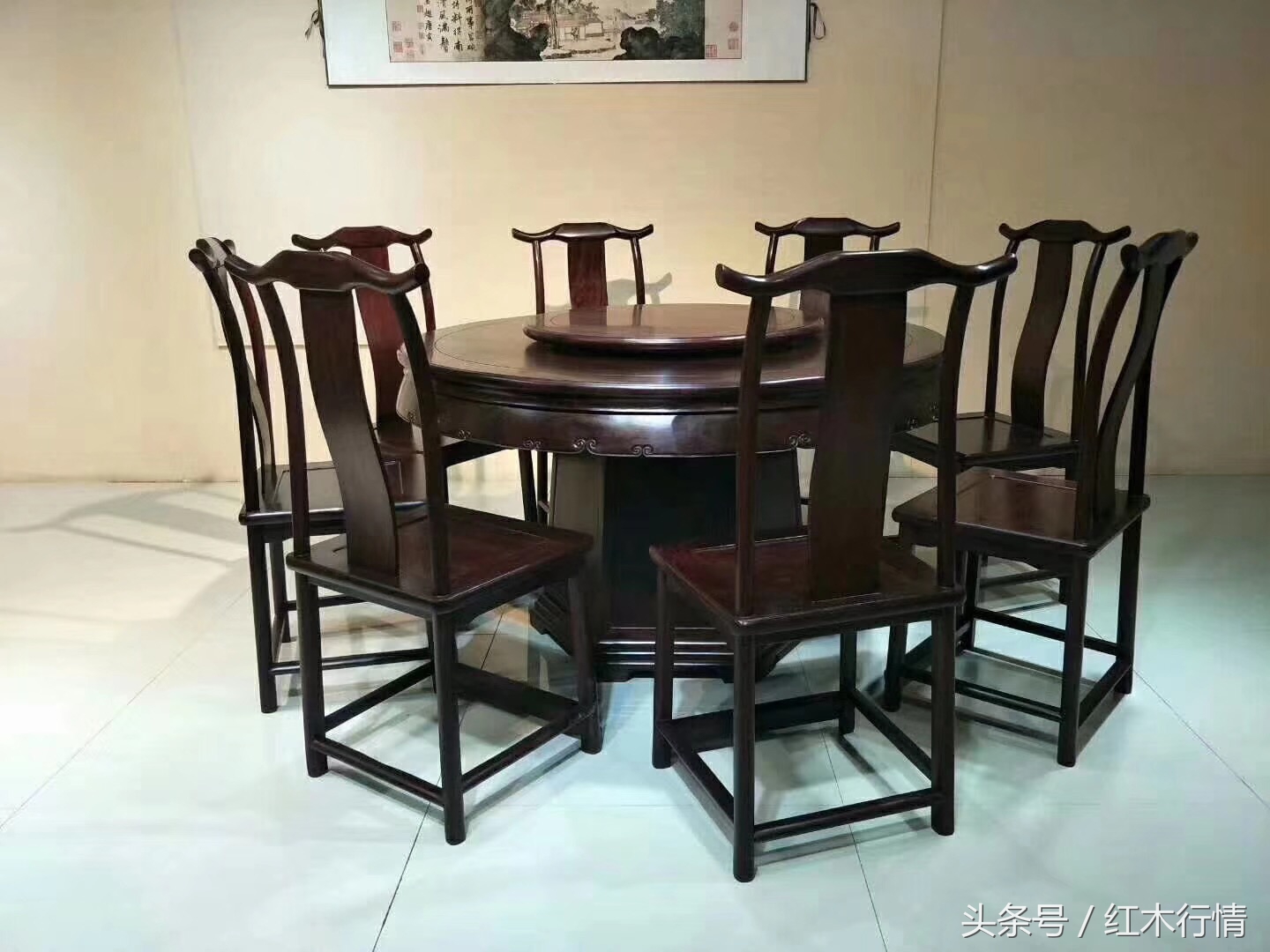 最流行的红木餐桌,哪种红木餐桌最实用好看