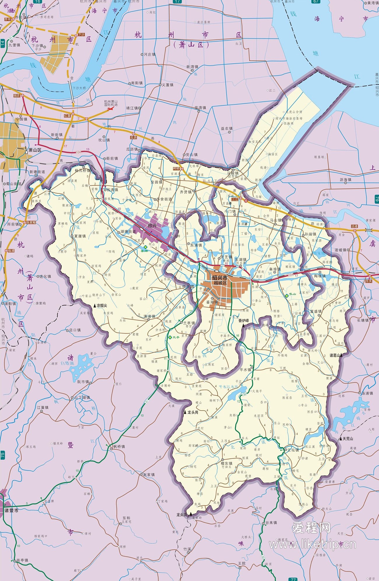 浙江绍兴美丽风光,美丽绍兴