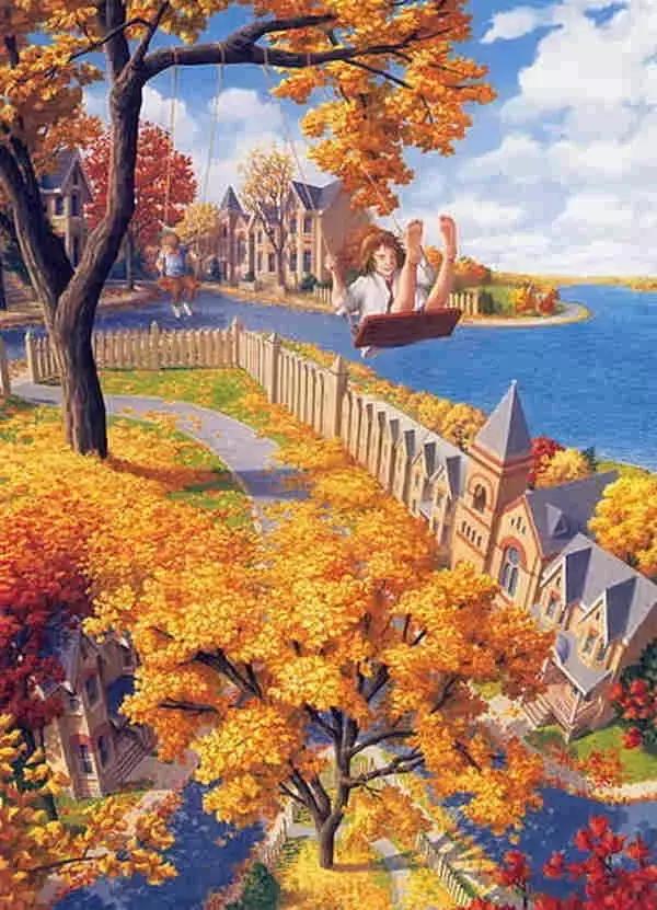 油画绘画故事,油画故事感