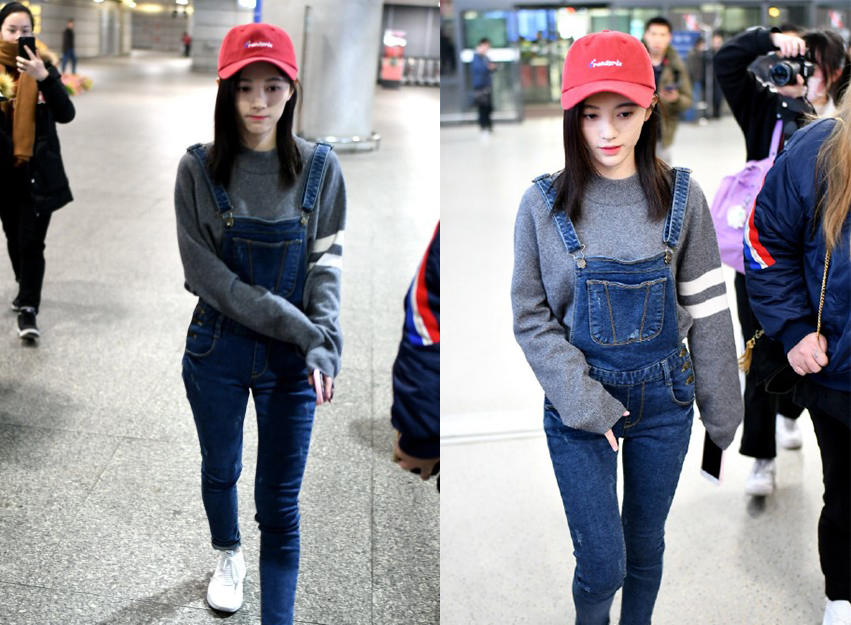 鞠婧祎胯大,鞠婧祎胯宽吗