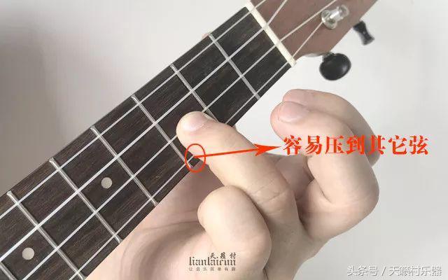尤克里里最详细的按弦方法,学尤克里里最简单的指弹