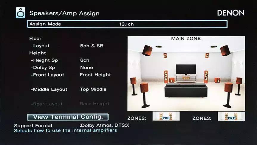 视频测评|享受DenonAVC-X8500H天龙首款13.2声道影院功放