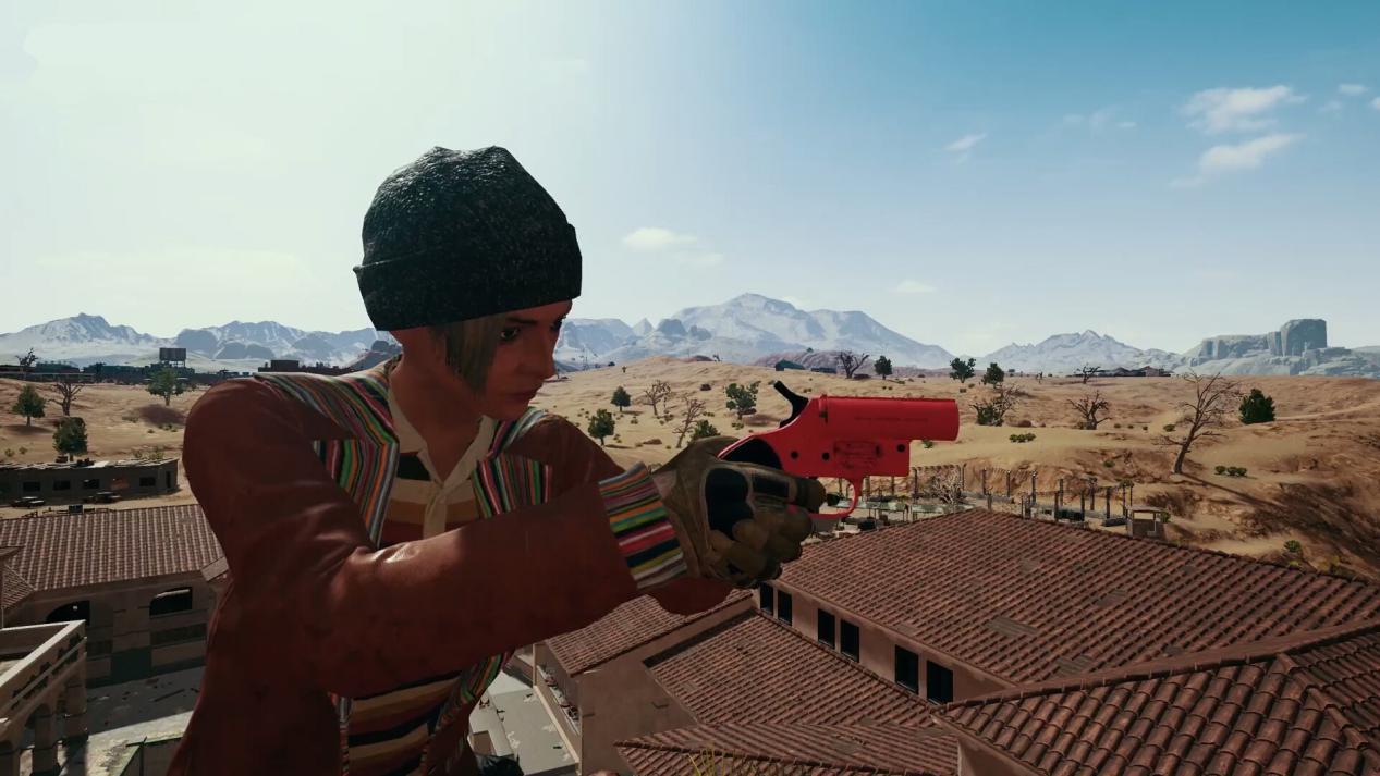 吃鸡新出的枪械如何玩,吃鸡战场一把信号枪1000个信号弹