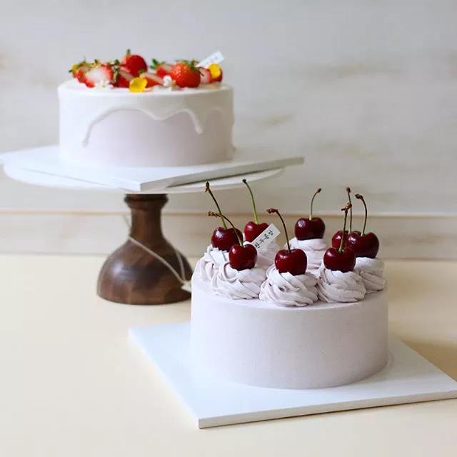 八齿裱花嘴奶油蛋糕简单造型,小孩子奶油蛋糕造型简单