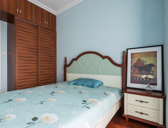 南昌85万装修,86平方三室一厅装修轻奢简约