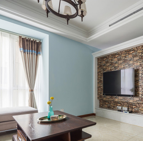 南昌85万装修,86平方三室一厅装修轻奢简约