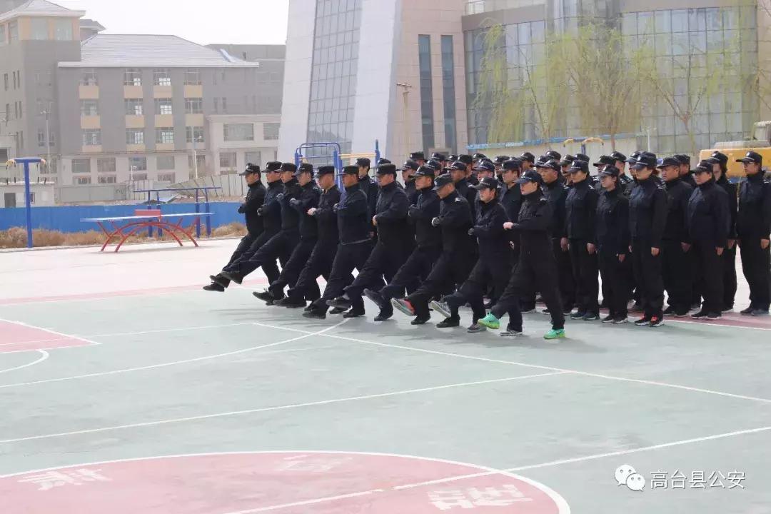 高台县公安局政治轮训,战训结合圆满完成晋级轮训