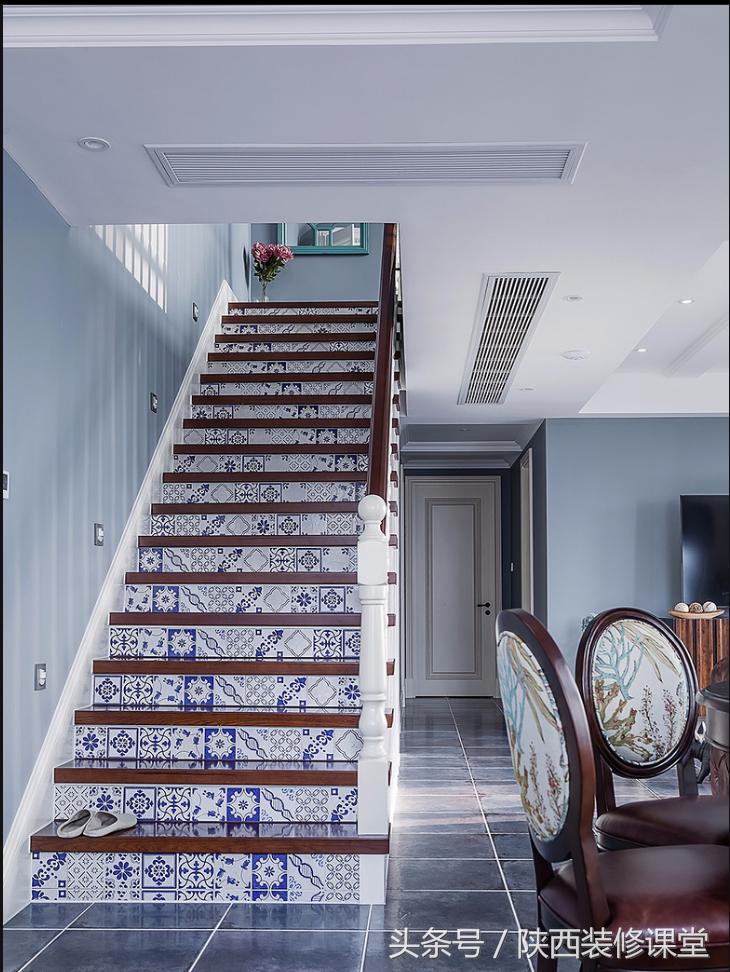 280平轻奢美式,120平美式轻奢风高级蓝灰