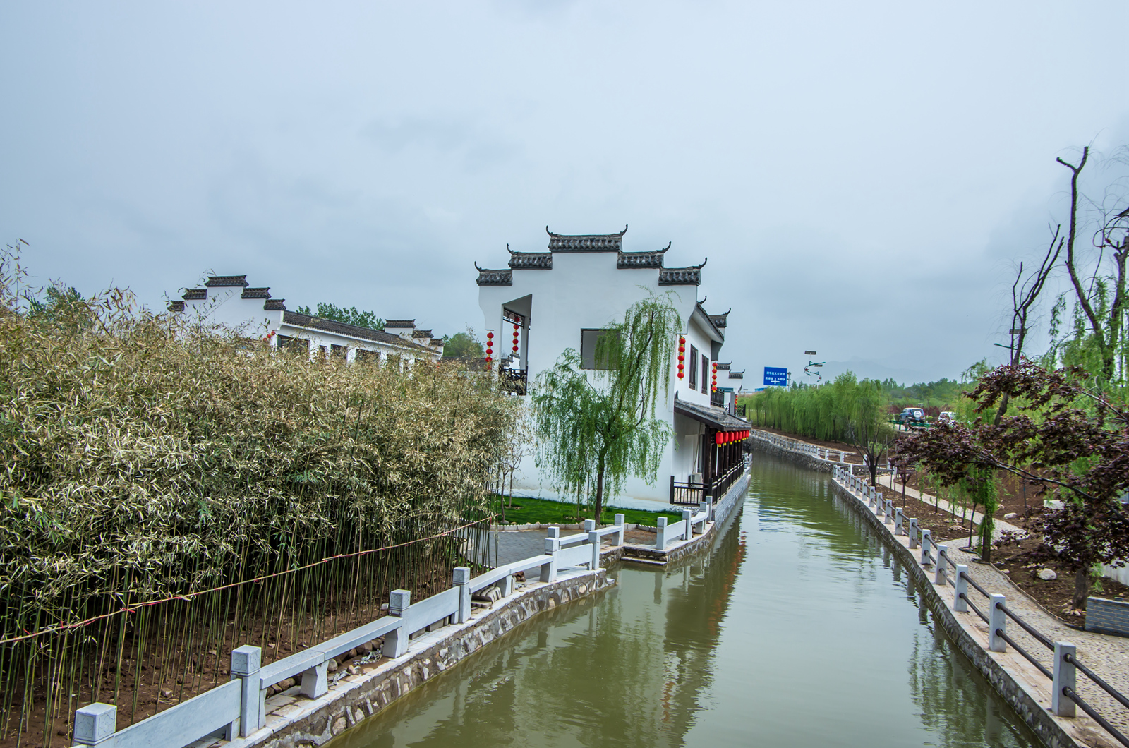 陕西的江南水乡,渭南小江南竹溪里