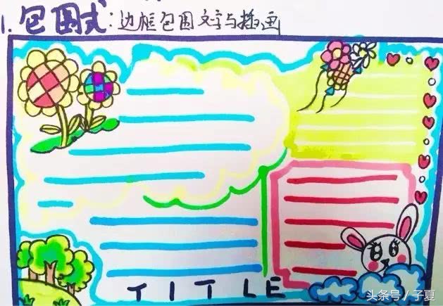 手抄报艺术文字怎么写教程,手抄报怎么才能做到特别漂亮