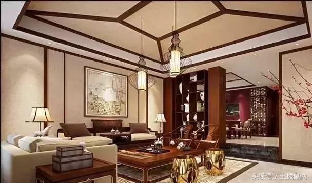 禅意中式吊顶,中式吊顶古韵