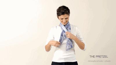 丝巾怎样系才好看？系法好胜过买几百件配饰