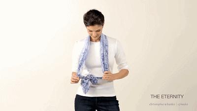 丝巾怎样系才好看？系法好胜过买几百件配饰