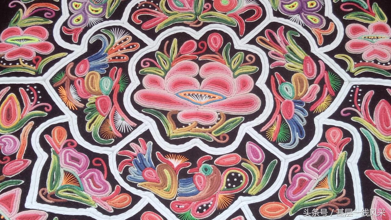 广西壮族背带刺绣,壮族刺绣教程