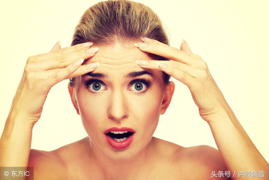 额头纹和法令纹怎么去除,去除抬头纹小妙招一根线来解决