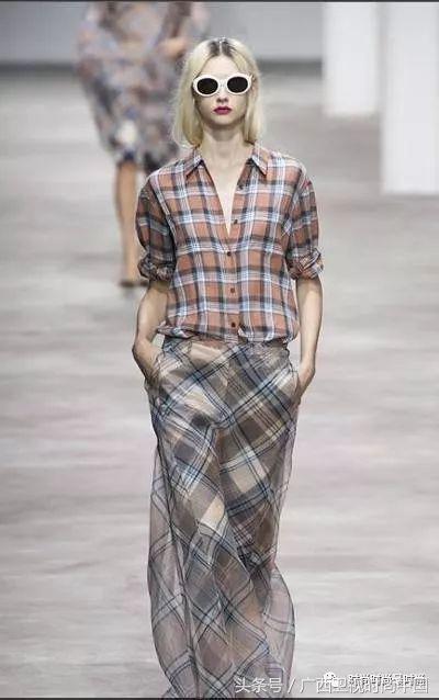 格纹高级感穿搭,格纹怎么穿显瘦