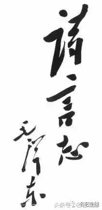 毛*东泽**书法的特点及作品欣赏