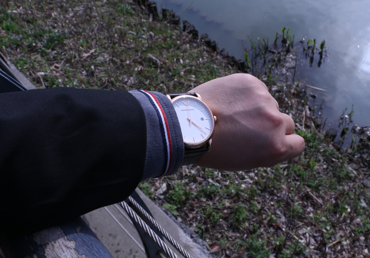 阿玛尼从来不缺仪式感,阿玛尼男款手表复古