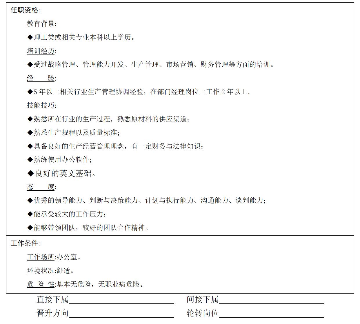 工作岗位及岗位职责大全,岗位职责及薪资模板