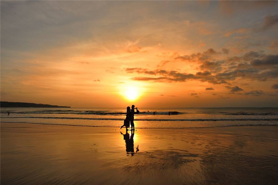 最美巴厘岛,最美巴厘岛夕阳
