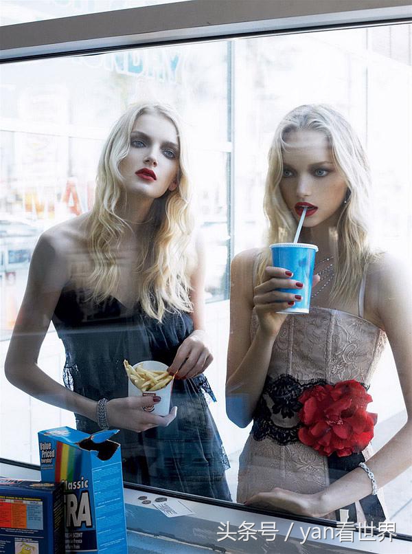 娃娃脸美人鱼超模,吉玛沃德超模