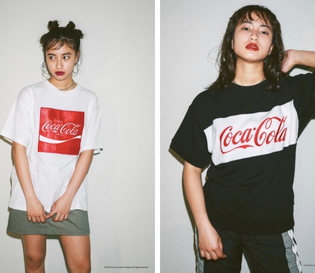 国潮联名款可口可乐衣服,可乐雪碧双联装