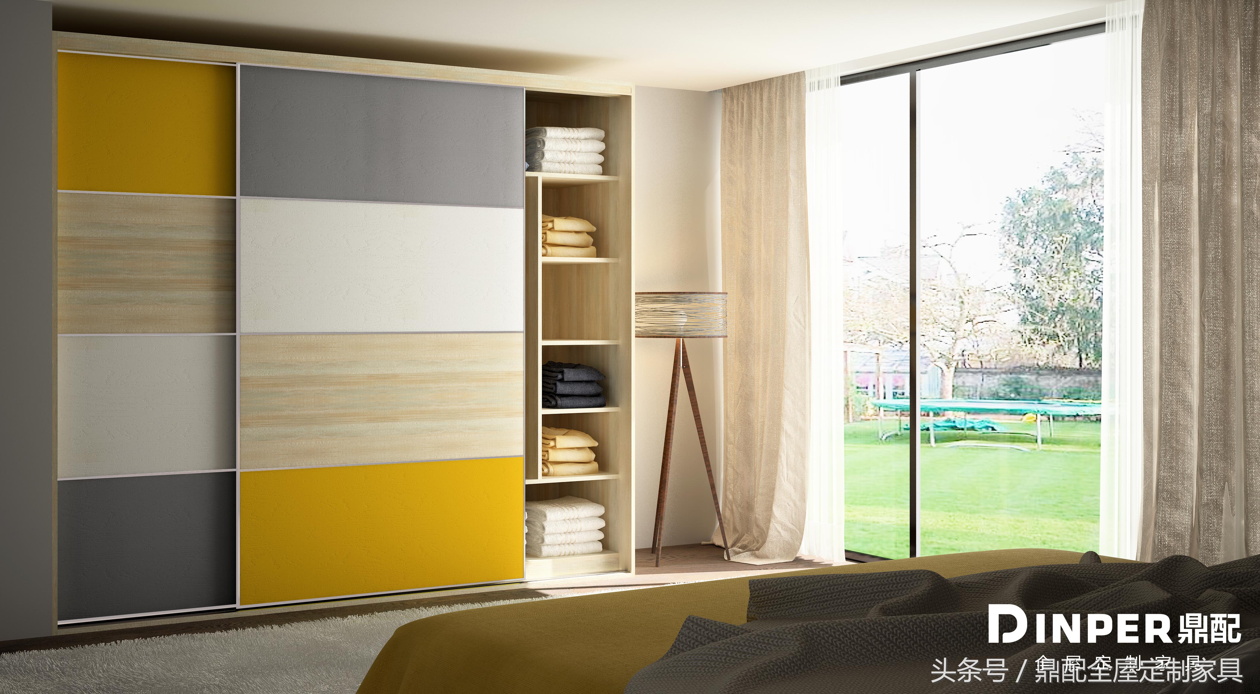 衣柜顶可以贴石膏线吗,衣柜做到顶怎么处理