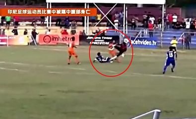 足球被爆头,足球守门员被爆头
