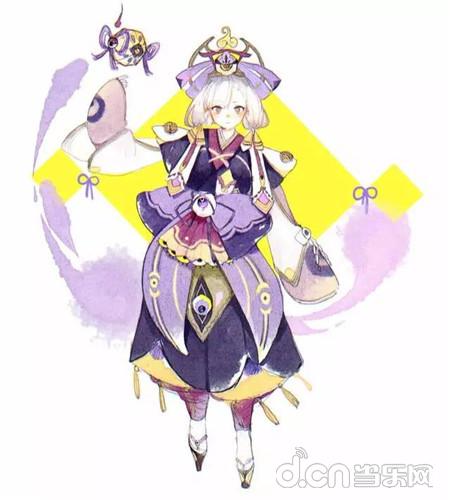 御馔津阴阳师皮肤,百绘罗衣御馔津