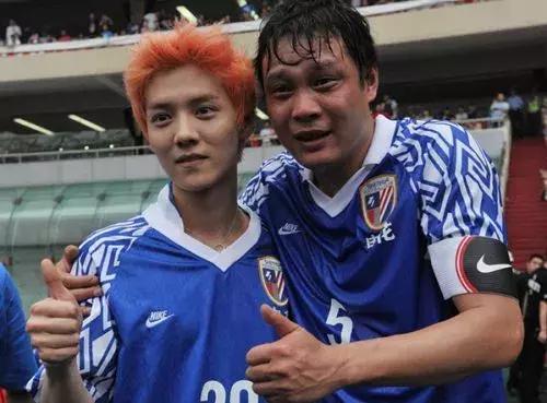 鹿晗足球世界杯决赛,鹿晗的足球水平能不能踢英超