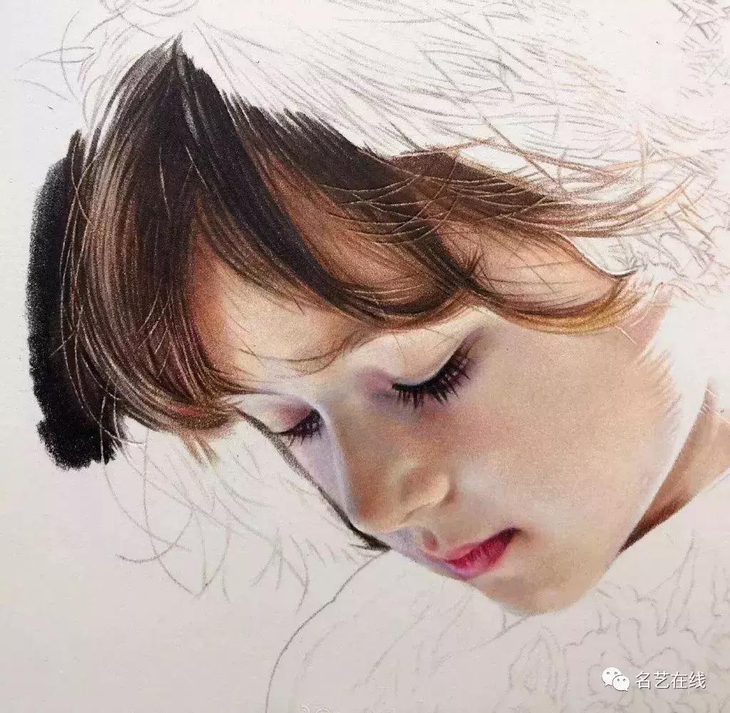 动漫人物彩铅画男帅气小学生,彩铅画动漫人物怪盗基德教程