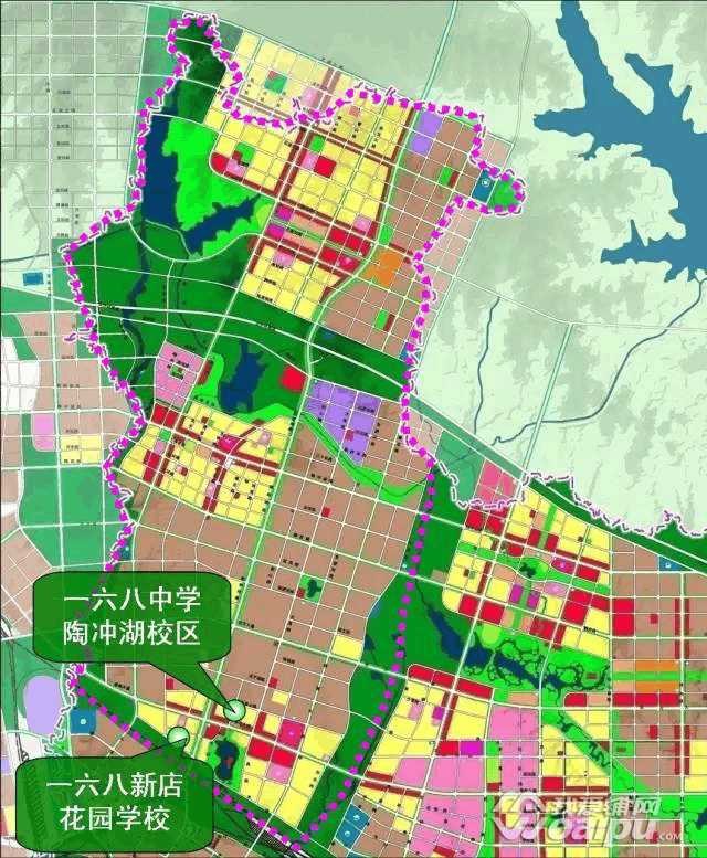 合肥新站陶冲湖板块,新站区陶冲湖板块最新规划