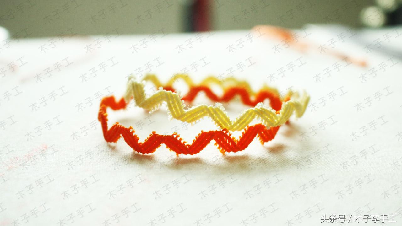红绳编手链教程简单好看,用一根细红绳编简单手链