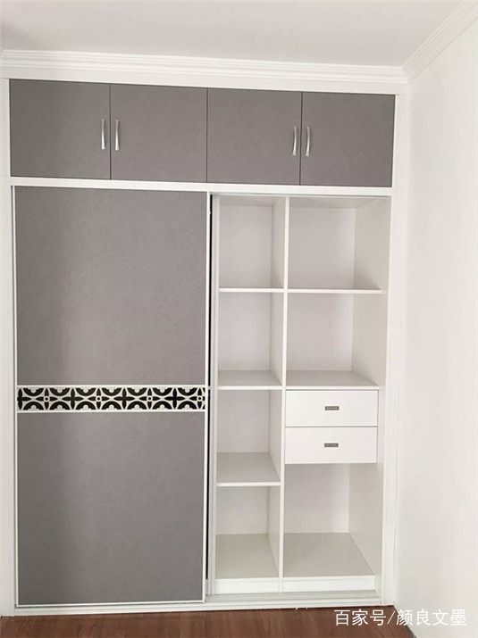 衣柜推拉门和边框的颜色搭配,推拉衣柜图片大全100张